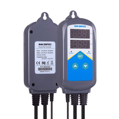 Inkbird Aquarium Heater two outlets enable independent heating for multiple zones.