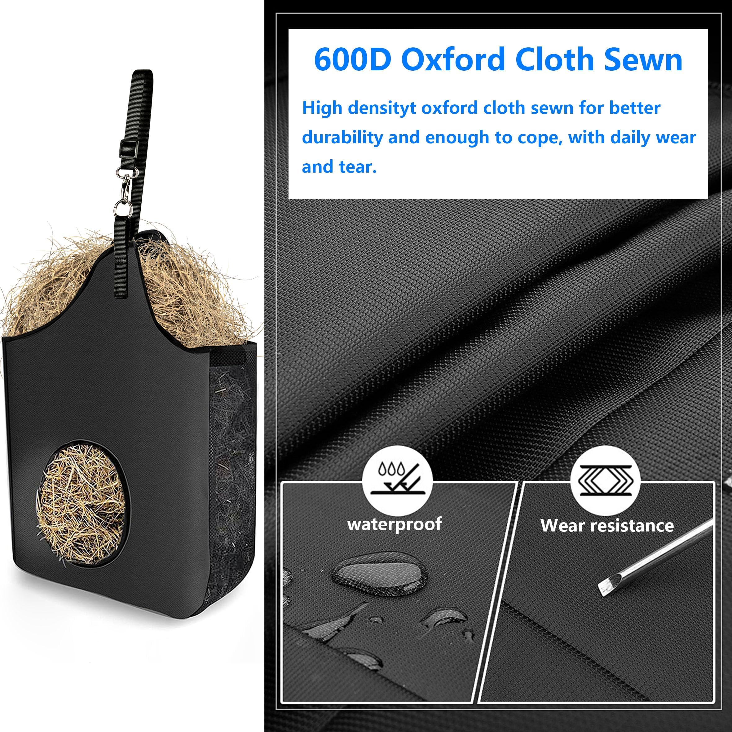 INKNOTE hay bag suitable for horses, donkeys, cows, alpacas and more.