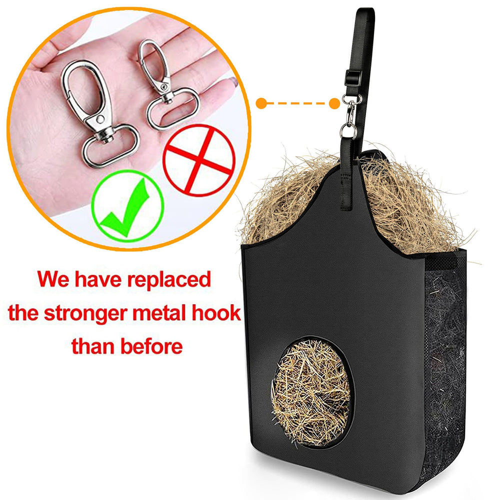 INKNOTE hay bag oxford fabric closeup highlights durable, weather-resistant material.