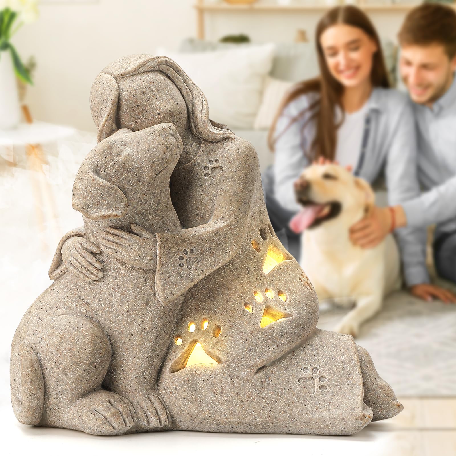 INLOMEM dog memorial gift packaging showing thoughtful, gift-ready presentation.