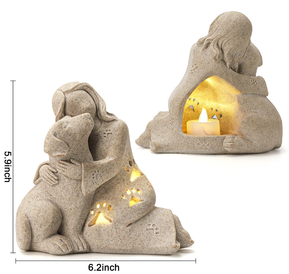 INLOMEM warm LED candle illumination enhances reflective moments during memory rituals.