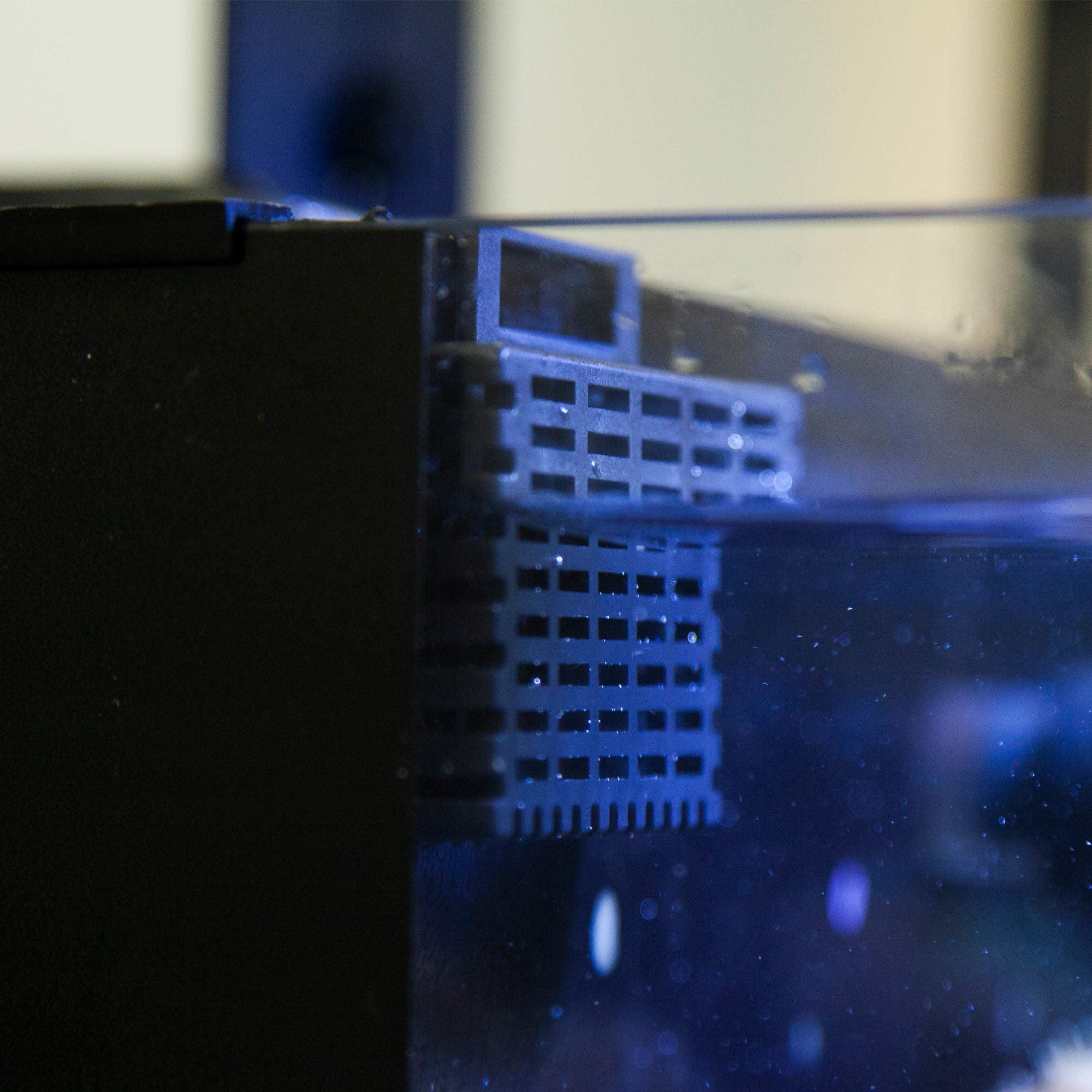 Innovative Marine Fish Guard keeps overflow components safe and fish-friendly.