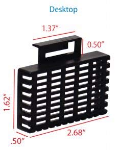 Innovative Marine Fish Guard desktop installation is effortless and low-profile.