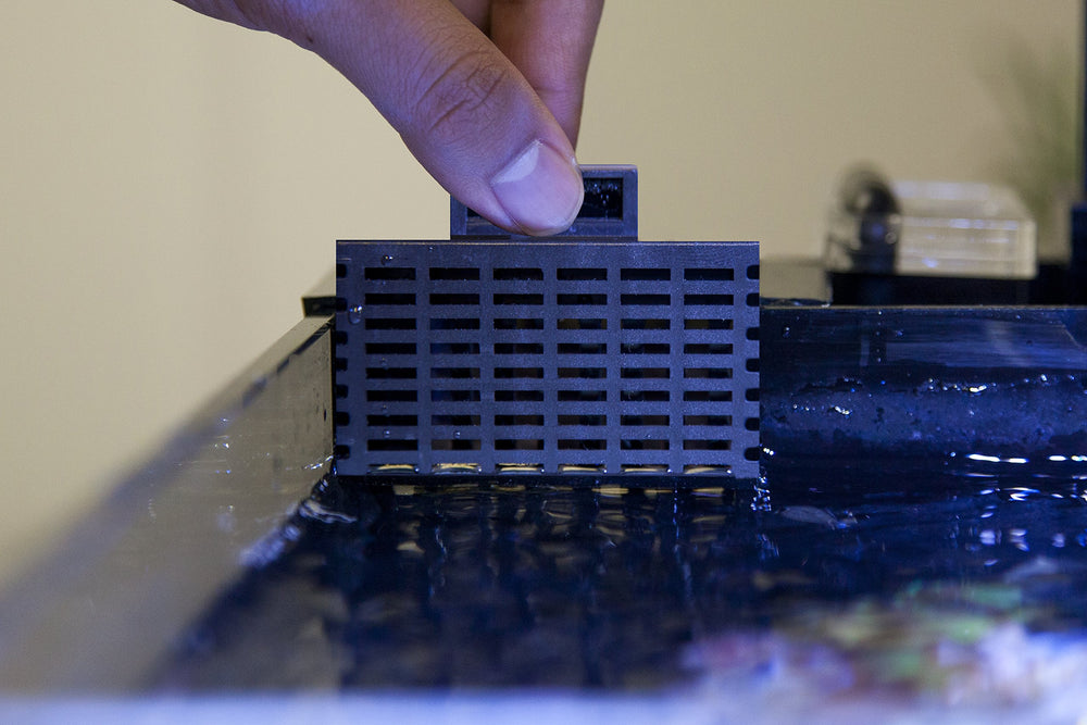 Innovative Marine Fish Guard protects small invertebrates without affecting flow.