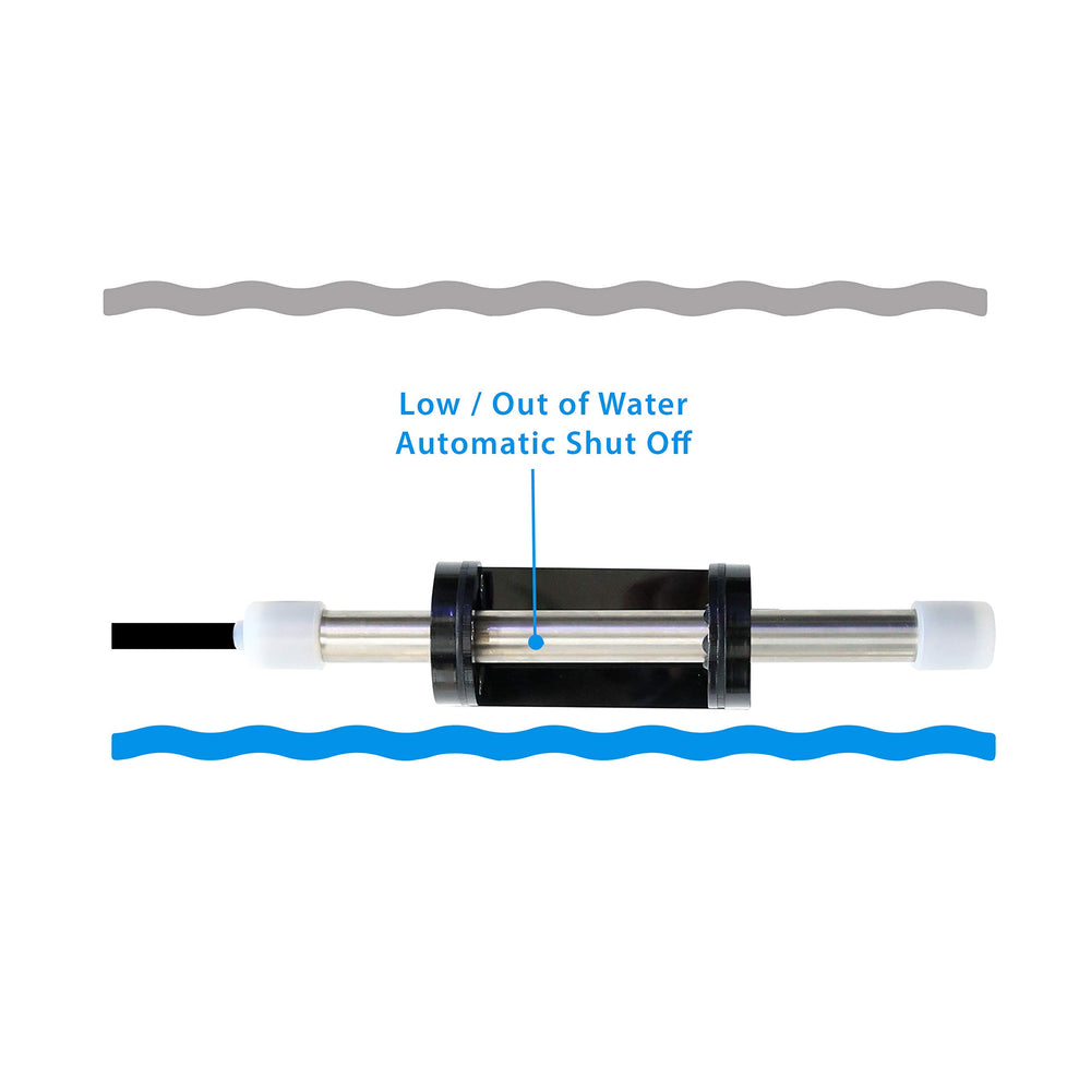 Innovative Marine Helio PTC Smart Reef Heater reef tank setup demonstrates easy placement
