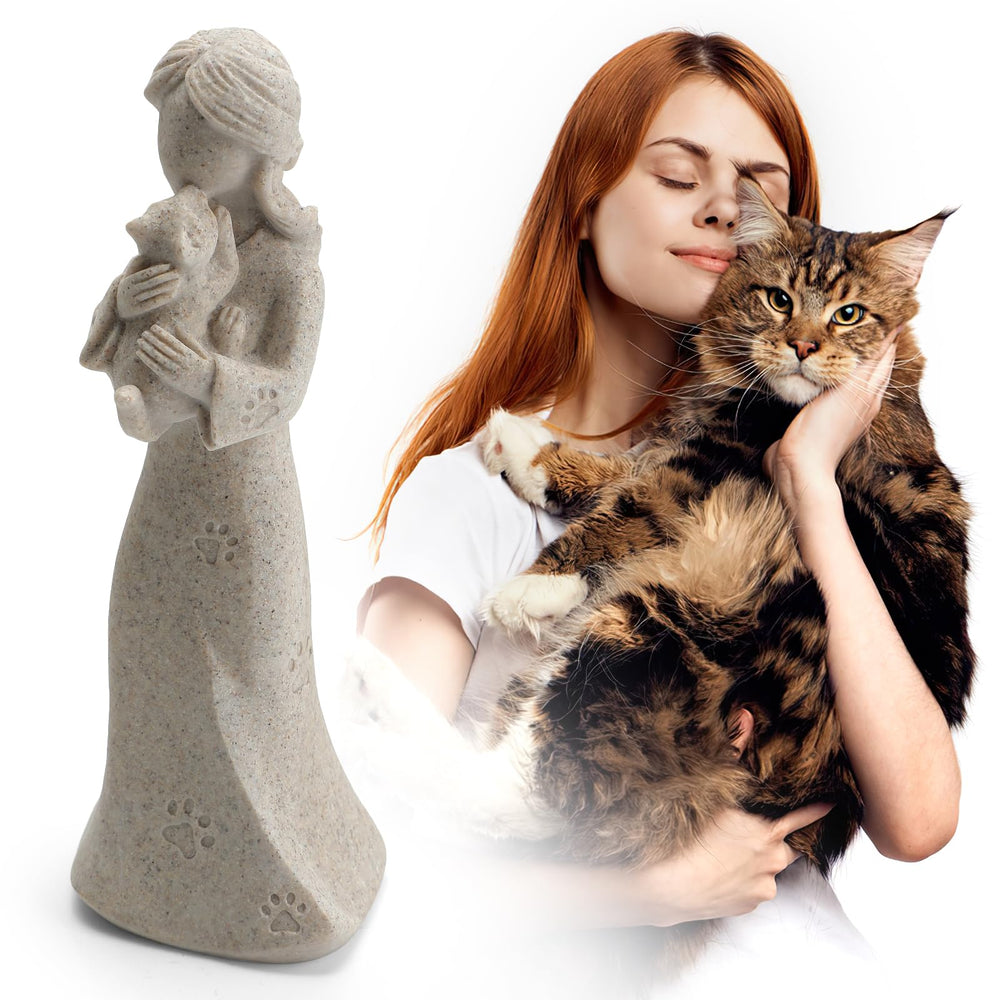 INLOMEM durable memorial figurine resists dust and lasts for years.