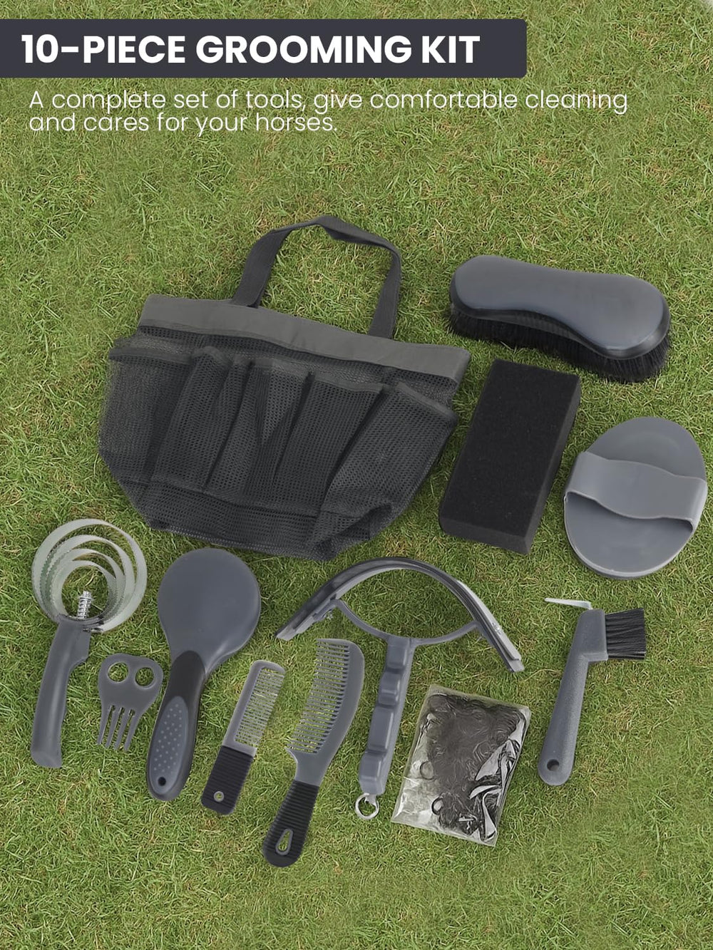 INOREAL grooming kit in use: ergonomic handles help groomers of all levels finish faster