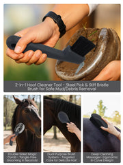INOREAL grooming kit tote photo: breathable mesh bag for quick-dry storage and transport