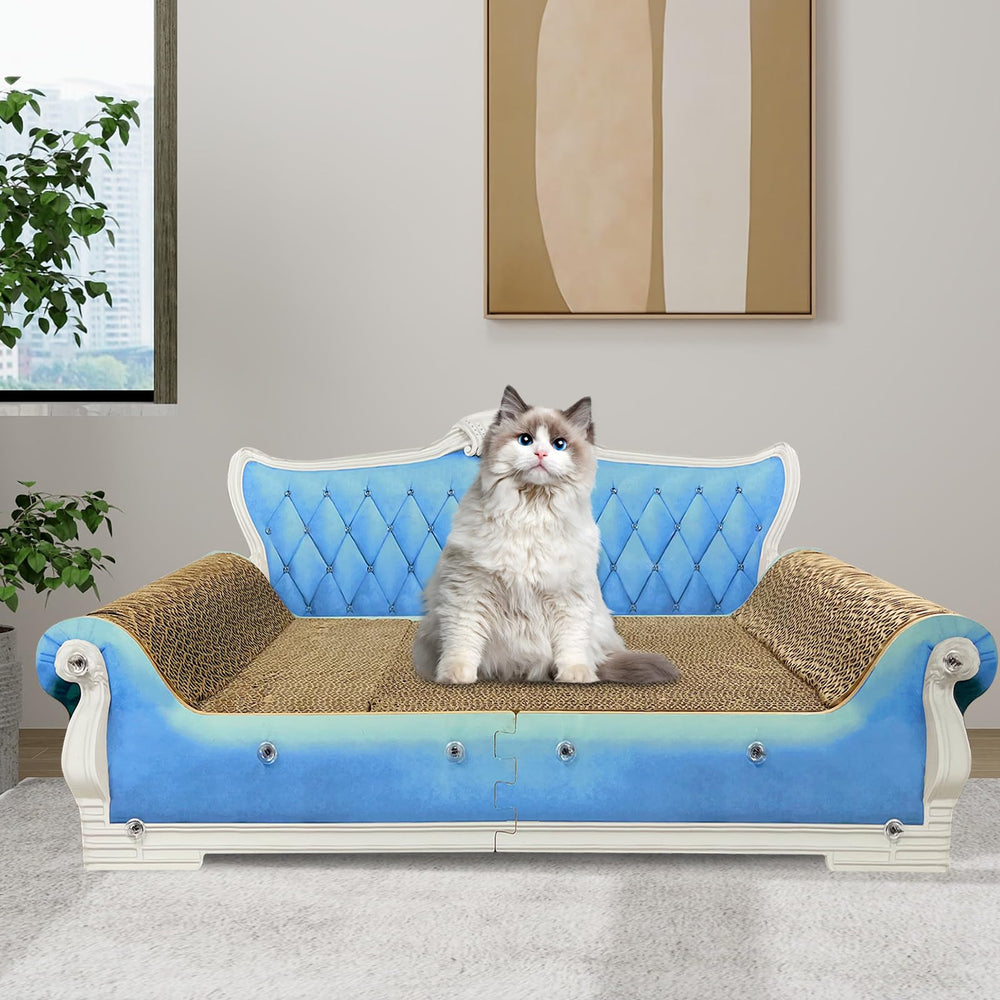 INRLKIT large indoor cat scratcher suitable for multi-cat households