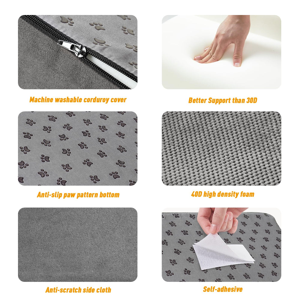 INRLKIT puppy-friendly ramp with supportive foam for small dogs
