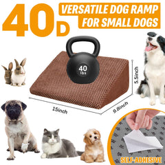 INRLKIT removable-washable-cover close-up shows easy cleaning for pet steps.