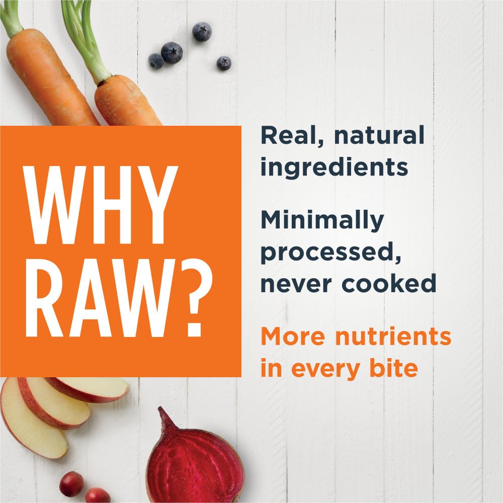 Instinct Freeze-Dried Raw Meals pour bag showing shelf-stable raw nutrition