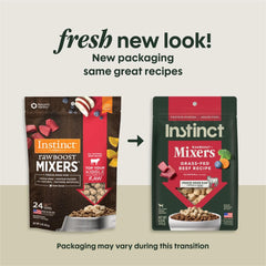 Instinct Raw Boost Mixers freeze-dried crumbs closeup shows rich texture for picky eaters