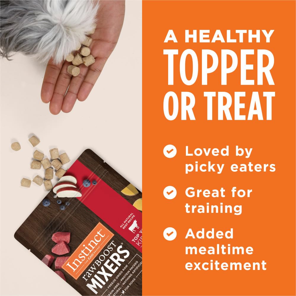 Instinct Raw Boost Mixers picky eater-ready image showing appealing texture.