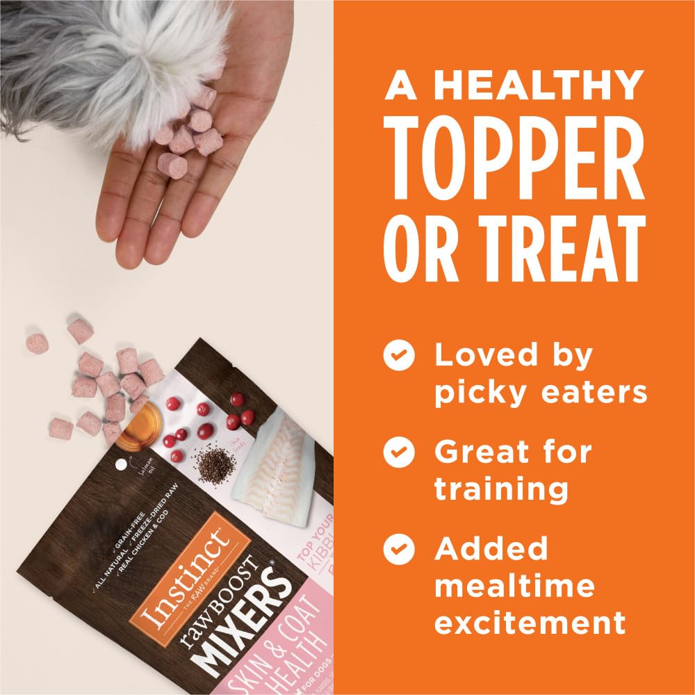 Instinct Raw Boost Mixers proudly USA-made with premium ingredients.