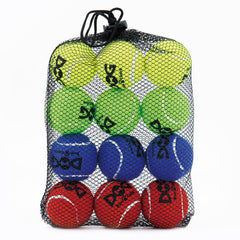 Bolas INSUM para perros, pack de 12, 2 pulgadas, ideal para juegos al aire libre