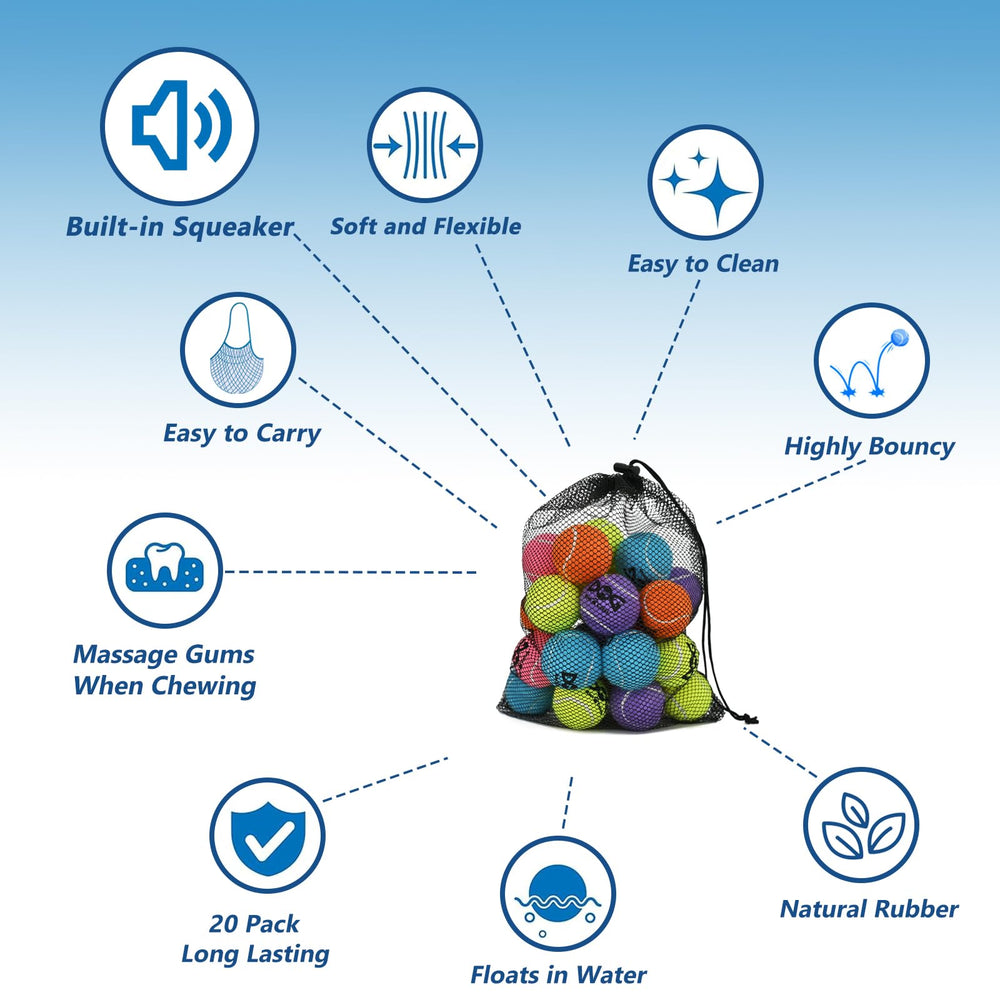INSUM mesh bag packaging keeps balls organized and portable.