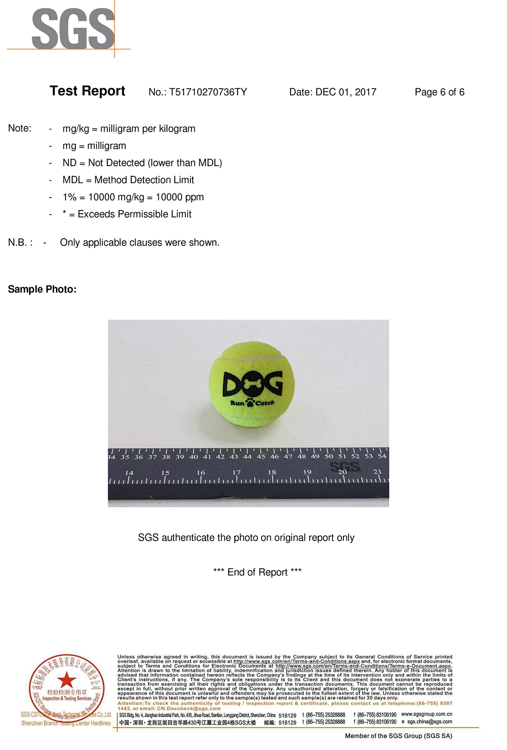 INSUM bright tennis balls help visibility in grass