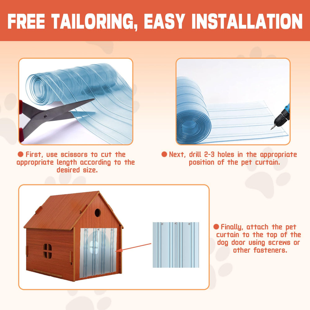 InTrans DIY installation steps image demonstrates quick, simple setup for pets.
