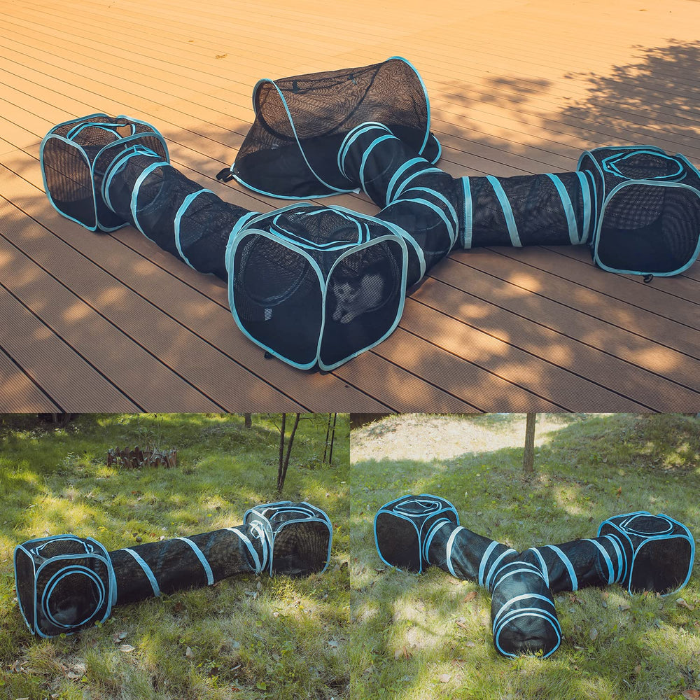 INTURN Cat Furniture Tent sturdy frame promises lasting structure through repeated setup.