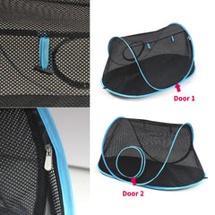 INTURN Cat Furniture Tent portable-foldable design enables quick transport to the yard.