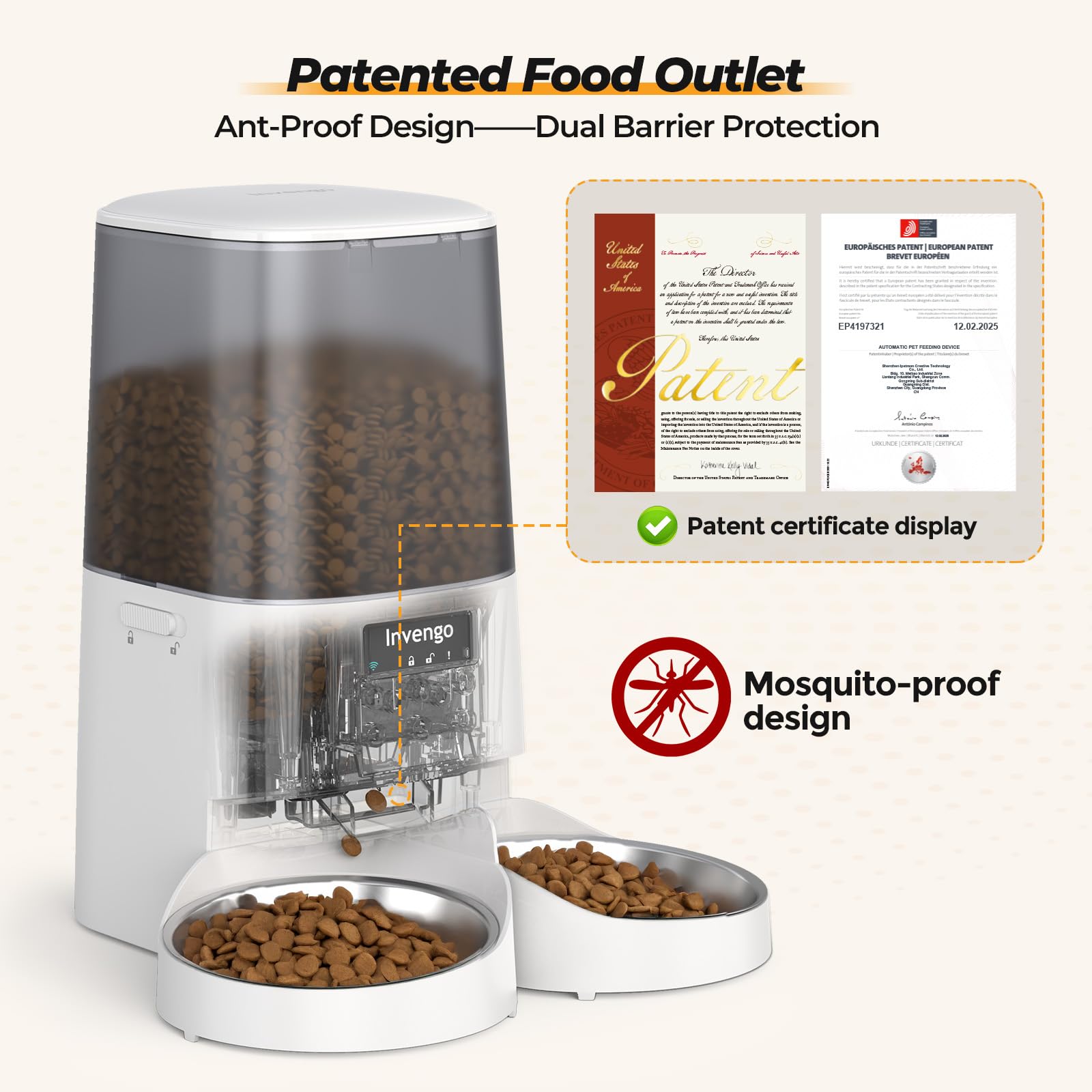 Invengo feeder battery backup for power outages and reliability