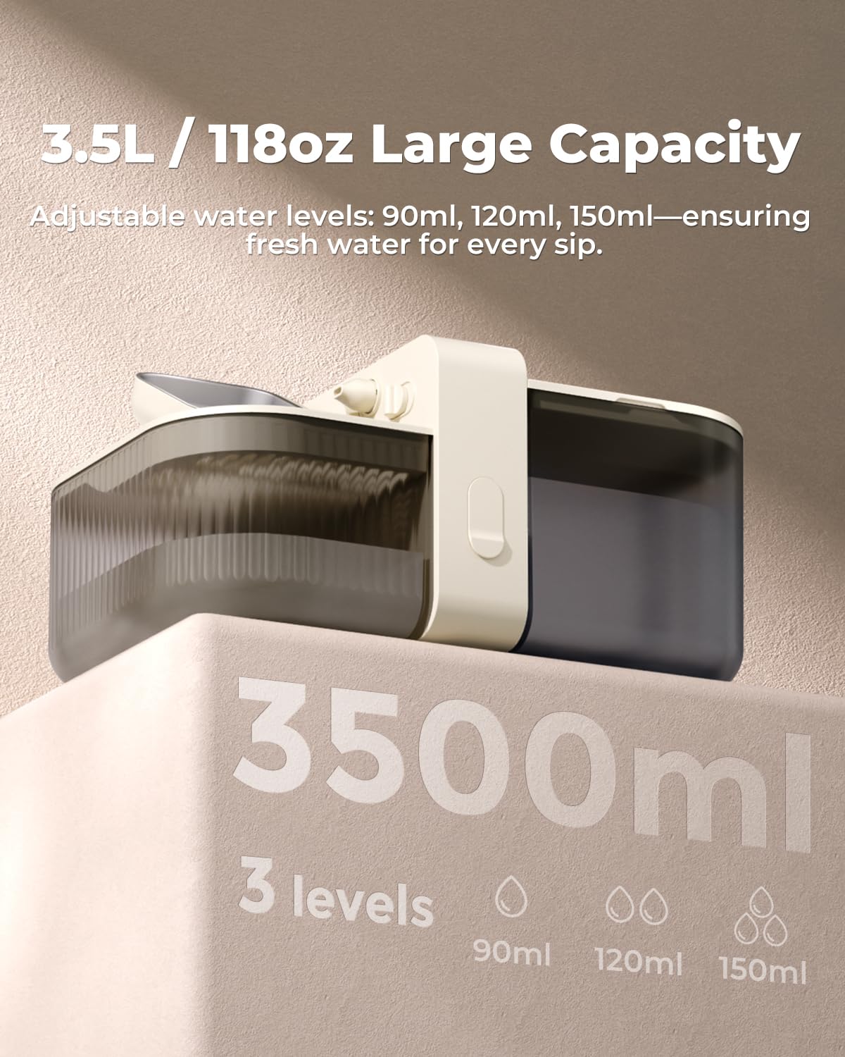 Invengo durable 304 stainless steel tank emphasizes pet safety and longevity