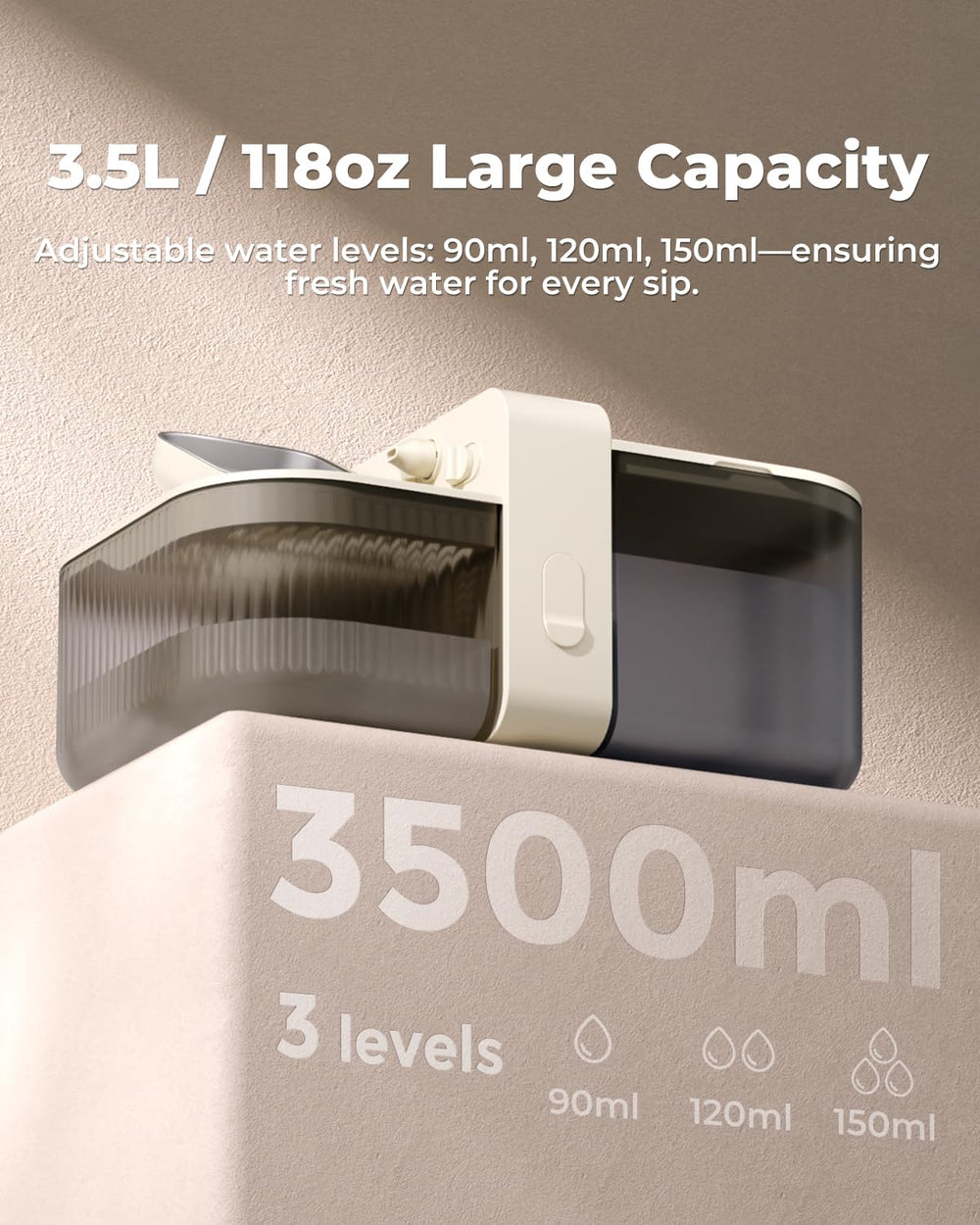 Invengo durable 304 stainless steel tank emphasizes pet safety and longevity