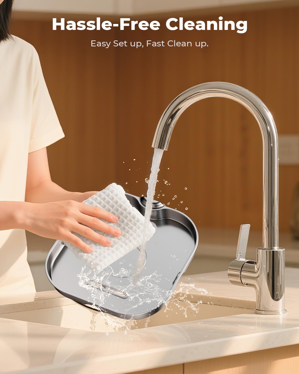 Invengo energy-efficient cat water fountain pump in action