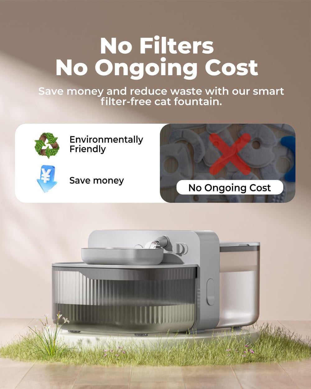 Invengo wastewater separation system demonstrates clean water separation for fresher sipping.
