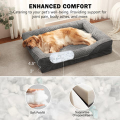 INVENHO egg-crate memory foam detail highlighting pressure distribution