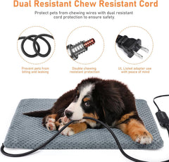 INVENHO 7-layer protection with UL-certified wire for durable, pet-friendly heat