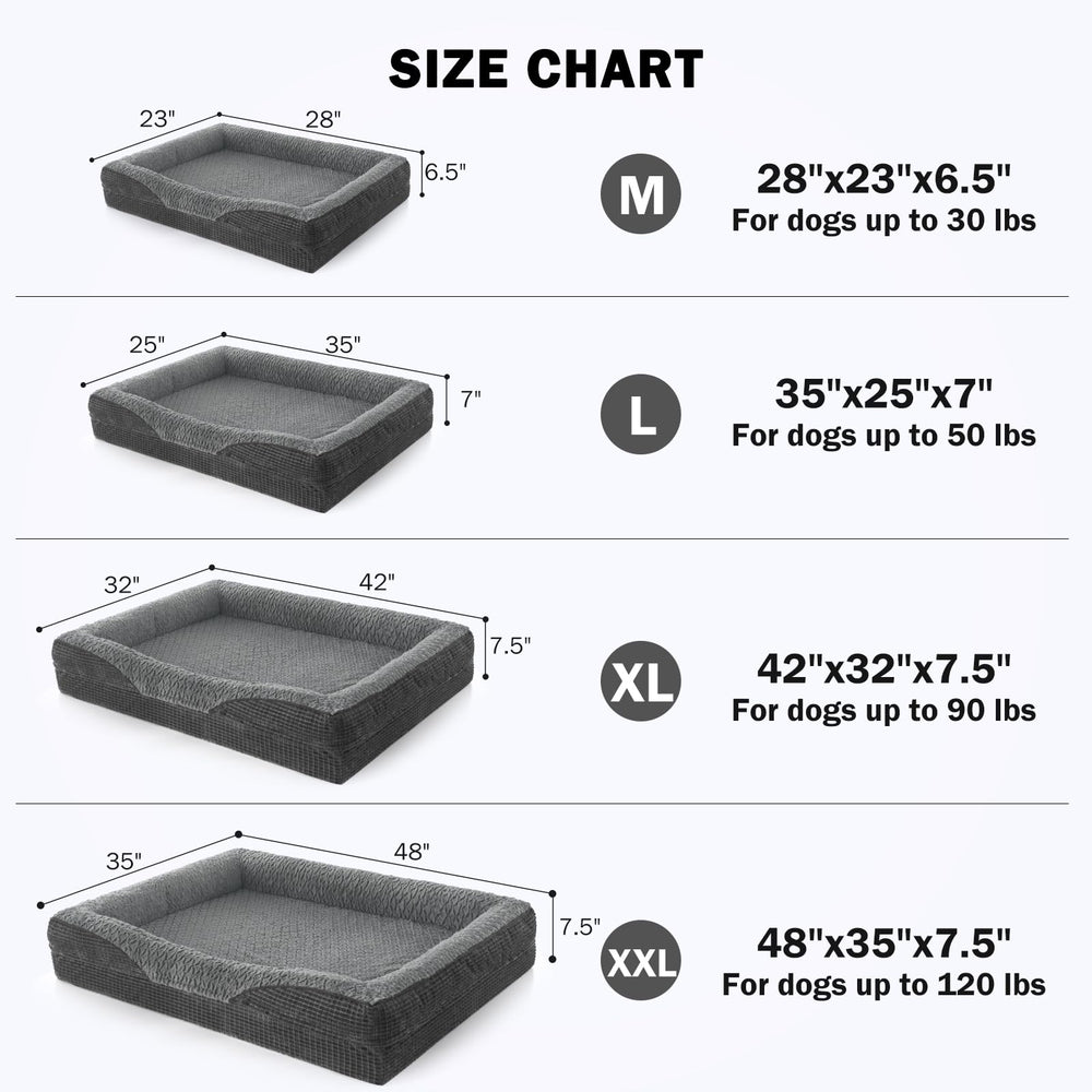 INVENHO non-slip bottom design keeps bed steady during use