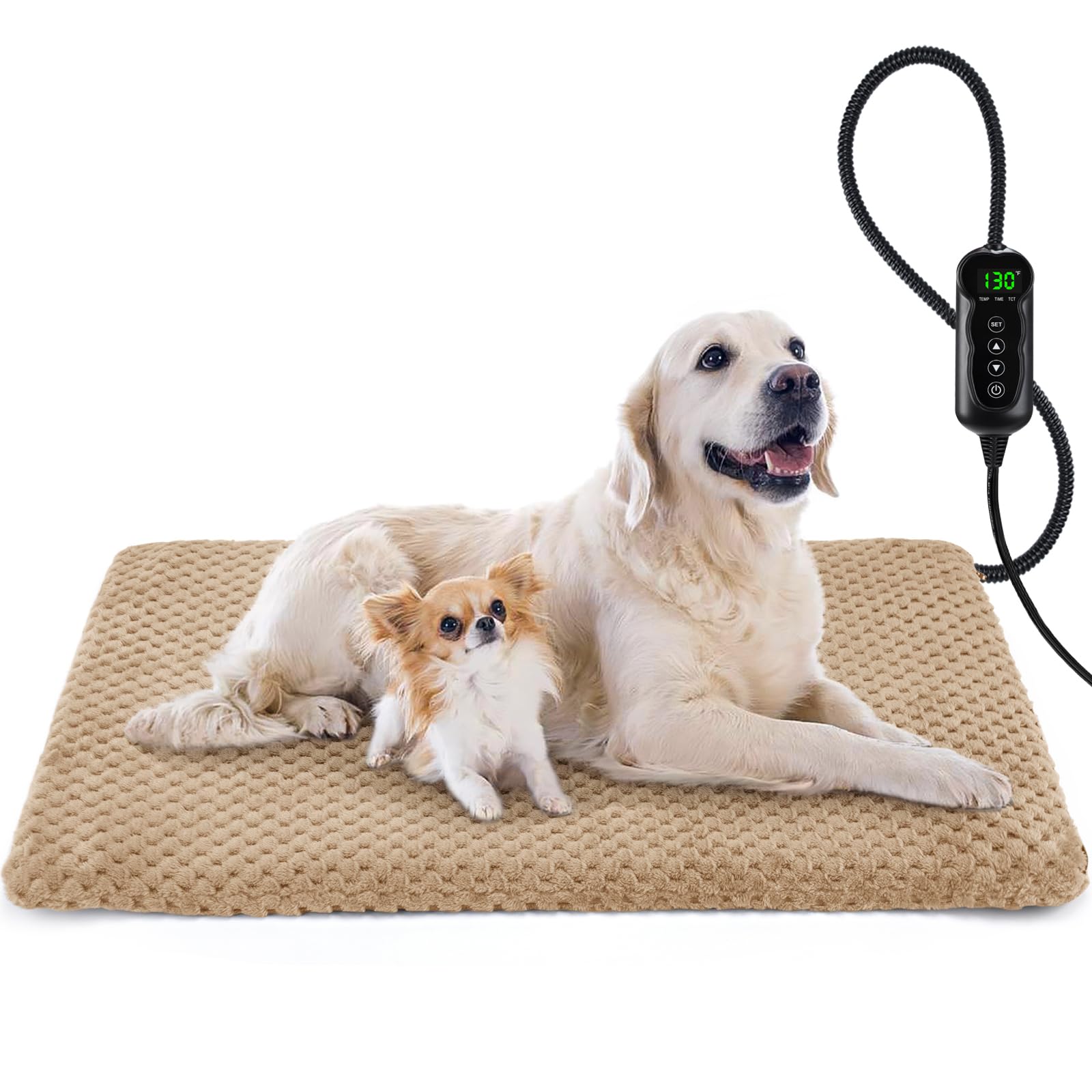 INVENHO pet heating pad intro shows cozy warmth for cats and dogs on cold days