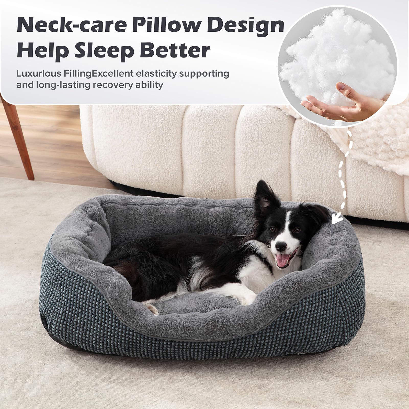 INVENHO Small Dog Bed 20x19x6 size fits small pets well.