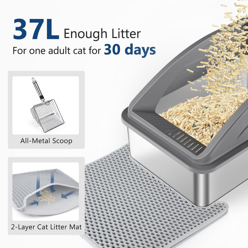 INVENHO easy-clean surface allows quick waste removal with minimal effort