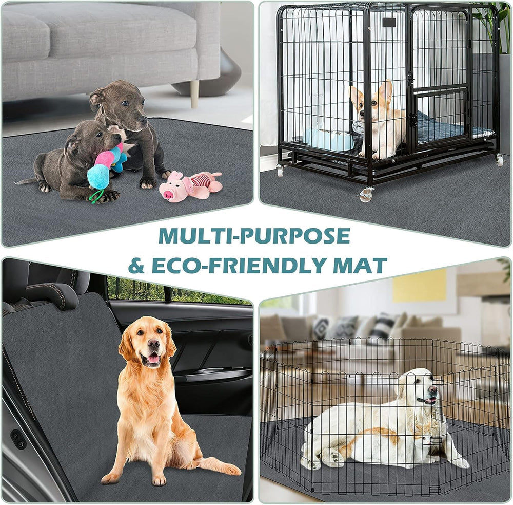 INVENHO washable dog pee pads puppy training use on floors and crates