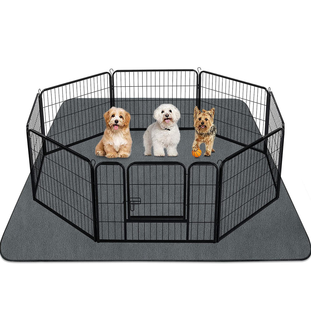 INVENHO 72x72 flat pad offers oversized coverage for larger dogs.