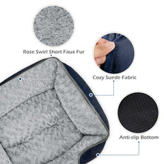 INVENHO XX-Large dog bed size chart with jumbo-to-xxl range
