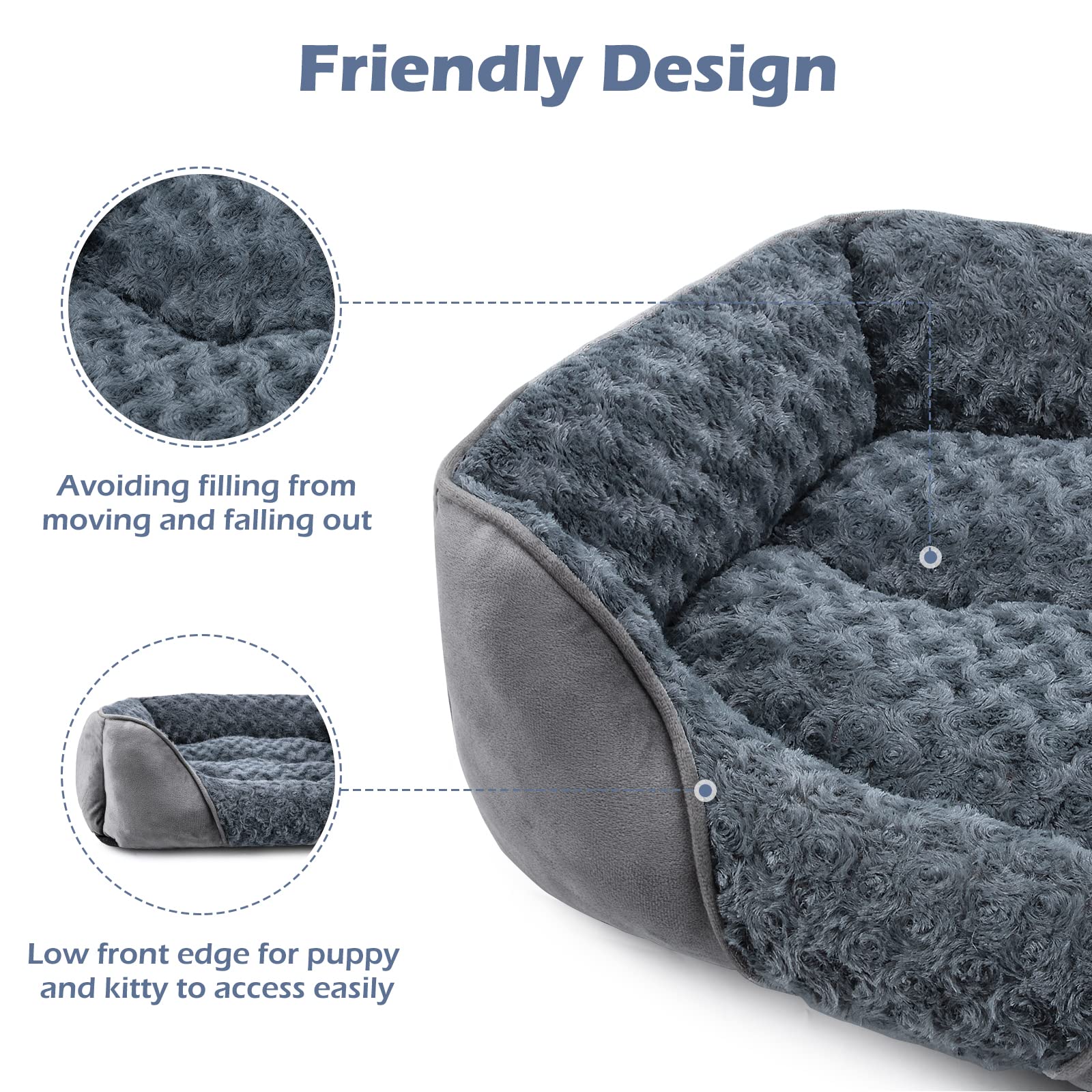 INVENHO XX-Large bed is machine washable for easy cleaning