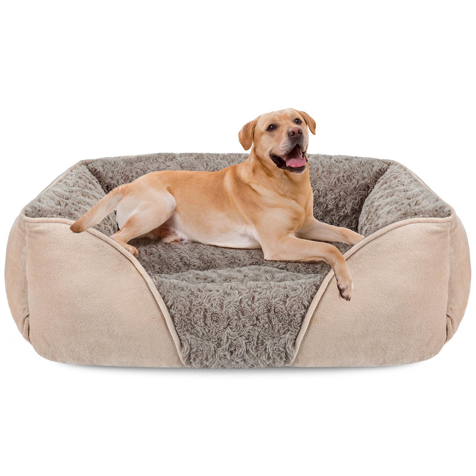 INVENHO XX-Large dog bed rectangle supports restful lounging