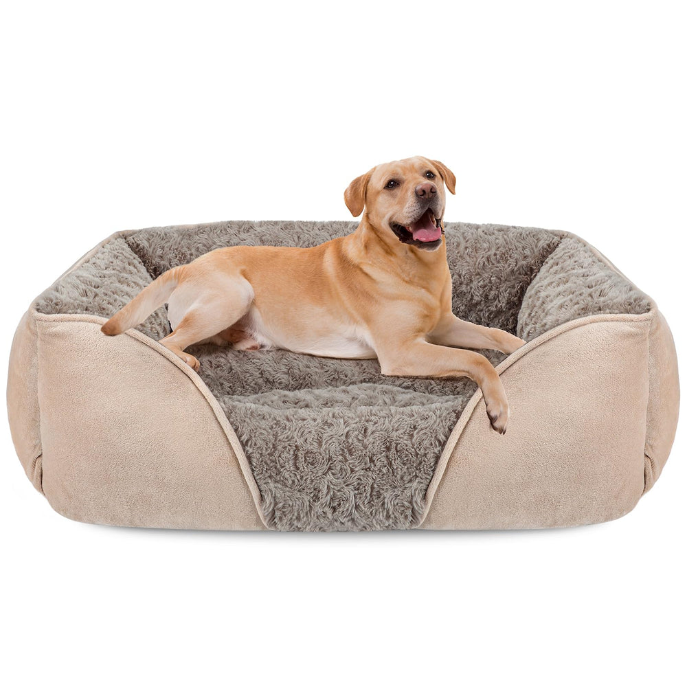 INVENHO XX-Large dog bed rectangle supports restful lounging