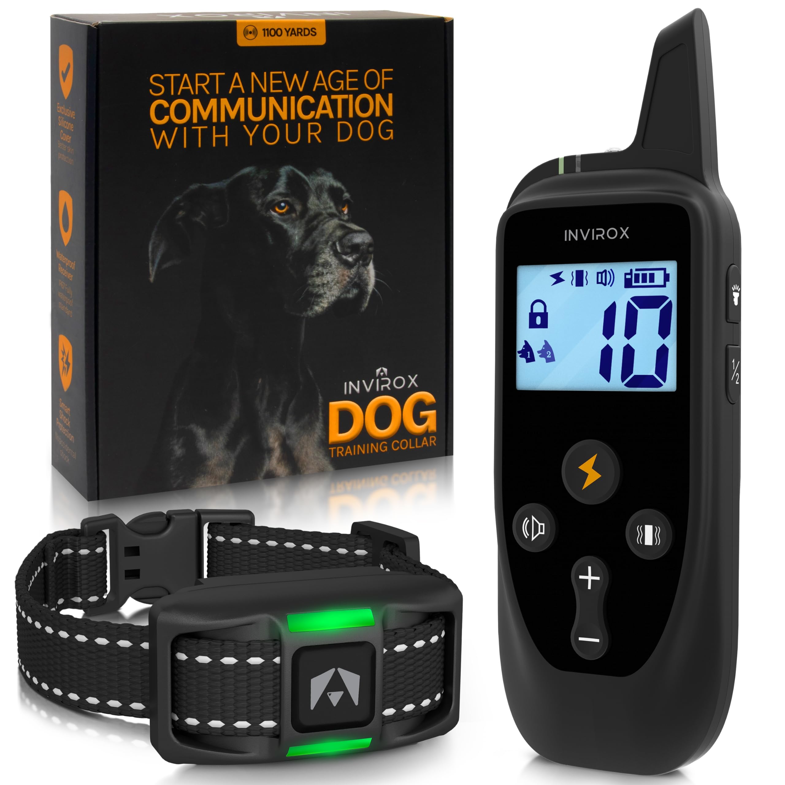 INVIROX 2026 Edition dog training collar remote for precise obedience training outdoors