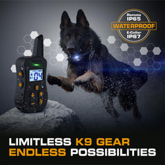 INVIROX Ultra K9 demonstrates ¾ mile range for outdoor training.
