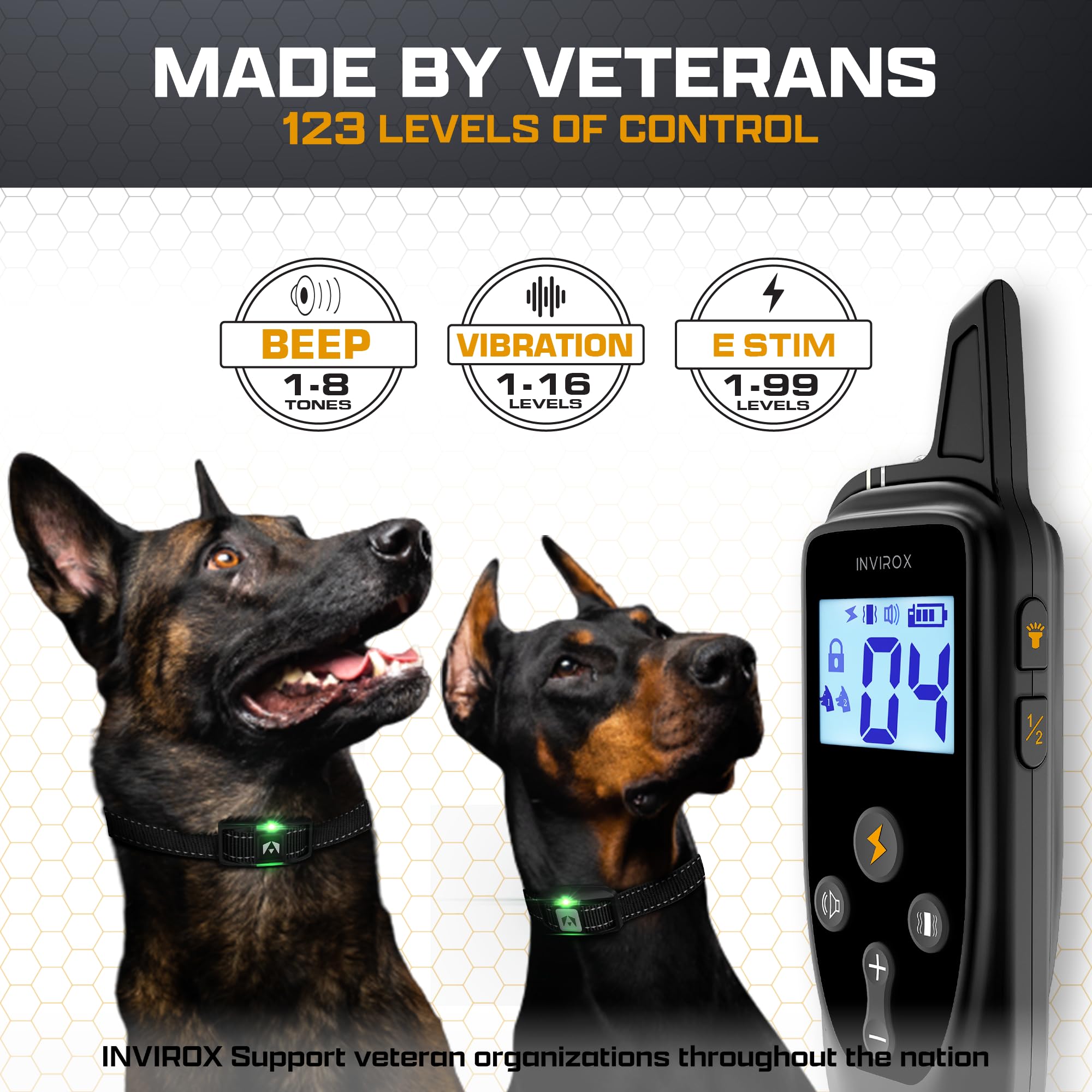 INVIROX waterproof receiver ready for outdoor use