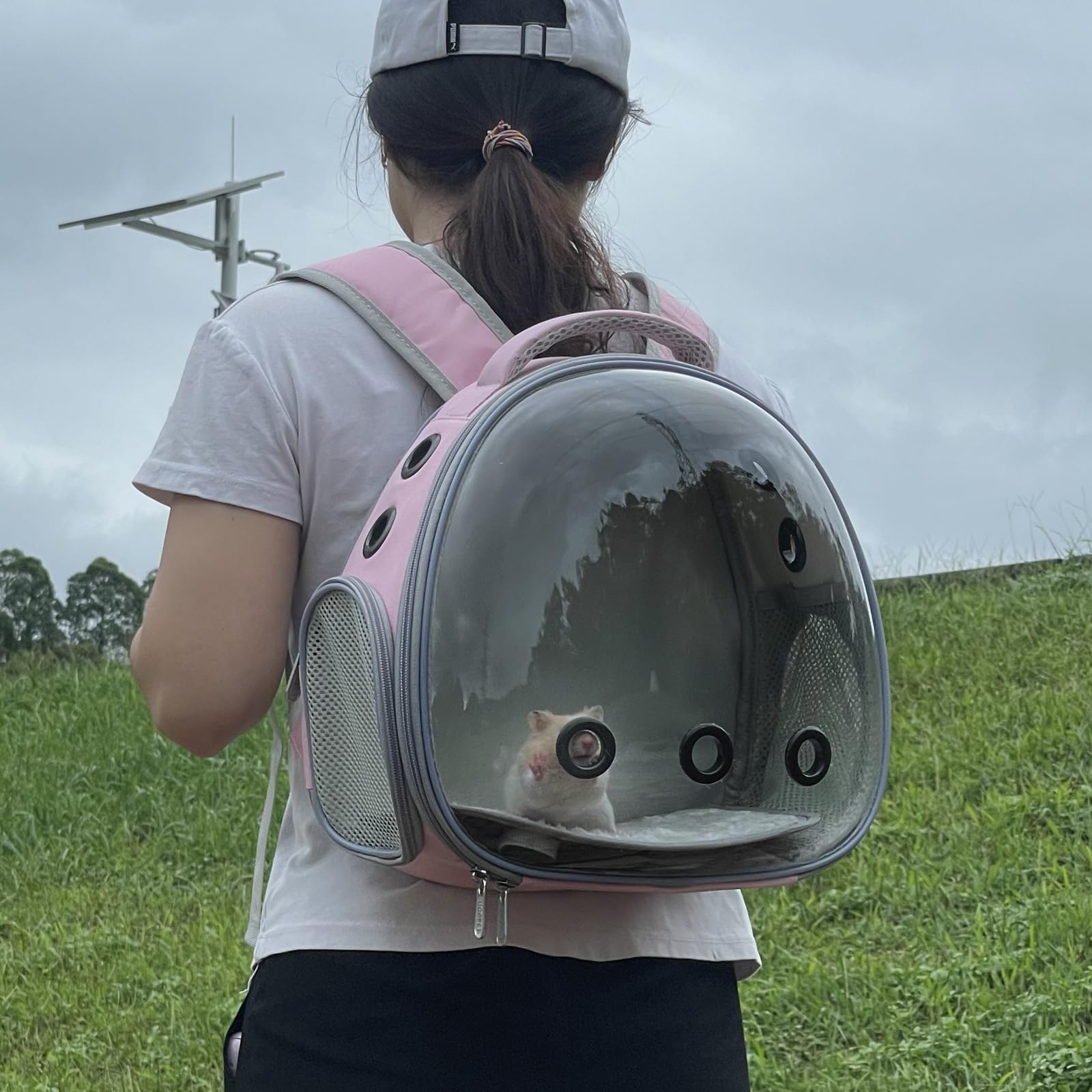 ioview lightweight carrier is easy to carry and pack for outings.