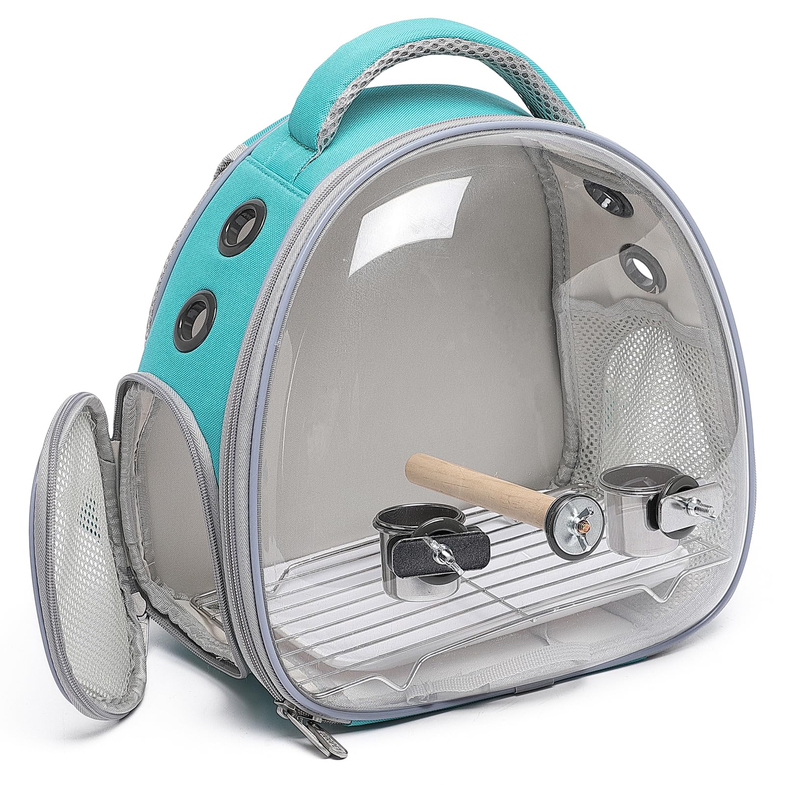 ioview travel pet backpack breathable mesh promotes airflow and comfort