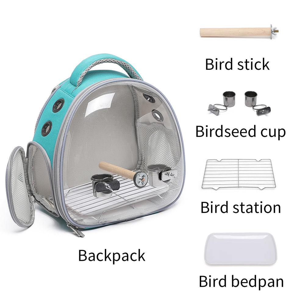 ioview travel pet backpack PC-EVA reinforced construction keeps shape