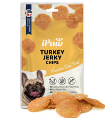 iPaw chips pavo para entrenamiento, premio práctico y fácil de partir.