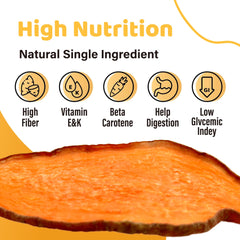 iPaw Sweet Potato Chews chewy texture invites satisfying chew while supporting dental health